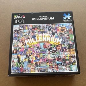 The New Millenium 1000 peice puzzle- White Mountain Puzzles